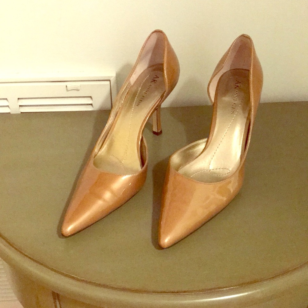 Anne Klein Gold O’Dorsay Heels